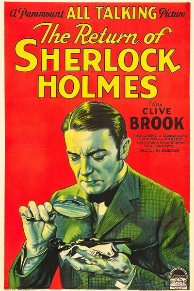 Póster de The Return of Sherlock Holmes