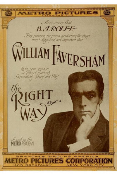 Póster de The Right of Way