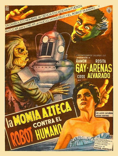 Póster de The Robot vs. The Aztec Mummy