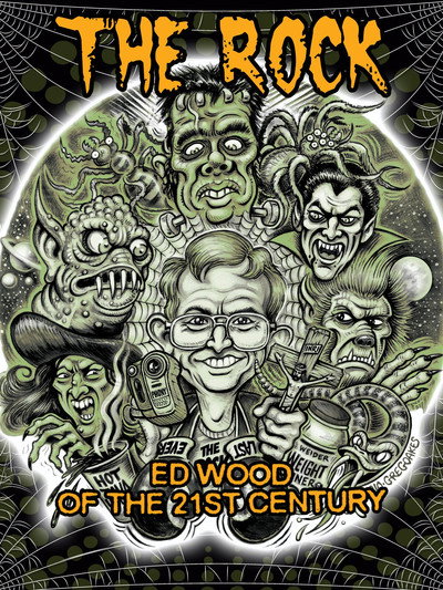 Póster de The Rock Ed Wood of the 21st Century