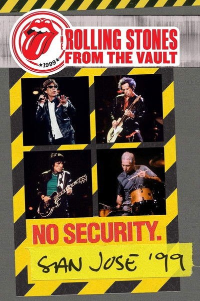 Póster de The Rolling Stones - From The Vault: No Security San Jose '99