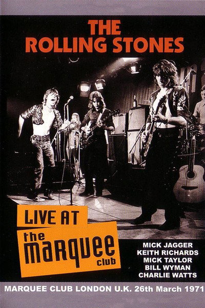 Póster de The Rolling Stones from the Vault: The Marquee Club (Live in 1971)