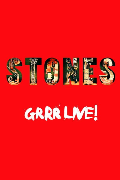 Póster de The Rolling Stones: GRRR Live!