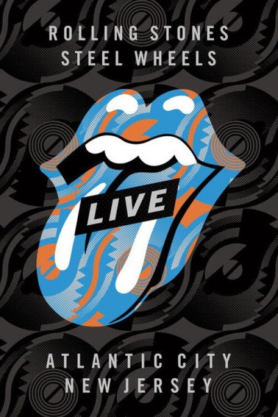 Póster de The Rolling Stones: Steel Wheels Live