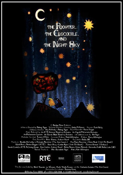 Póster de The Rooster, the Crocodile and the Night Sky