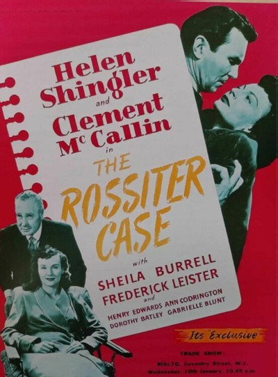 Póster de The Rossiter Case
