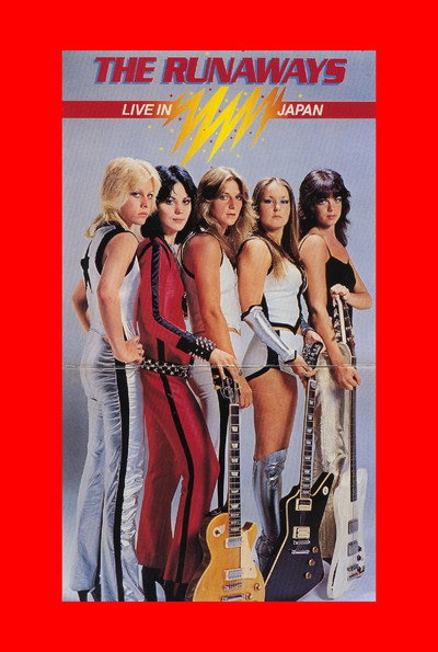 Póster de The Runaways Live in Japan