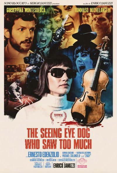 Póster de The Seeing Eye Dog Who Saw Too Much