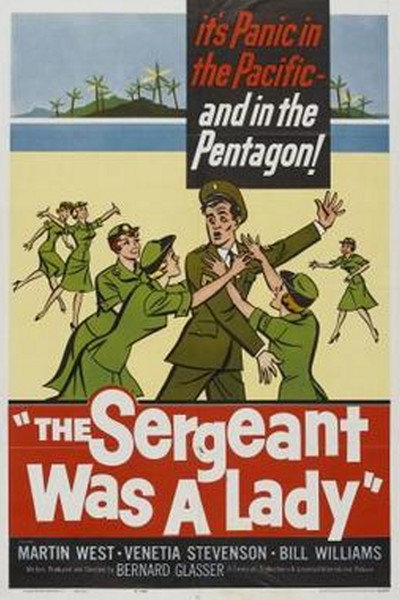 Póster de The Sergeant Was a Lady