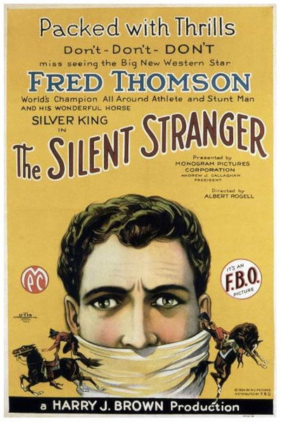 Póster de The Silent Stranger