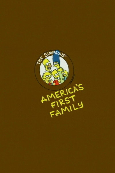 Póster de 'The Simpsons': America's First Family