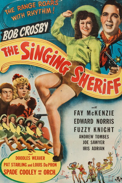 Póster de The Singing Sheriff