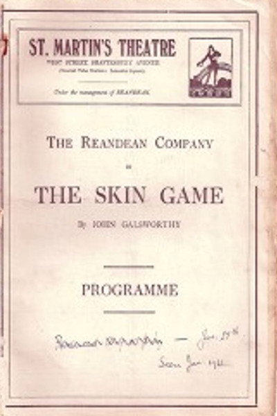 Póster de The Skin Game