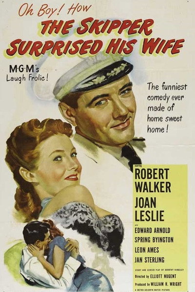 Póster de The Skipper Surprised His Wife