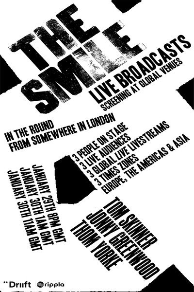 Póster de The Smile. Live Broadcasts