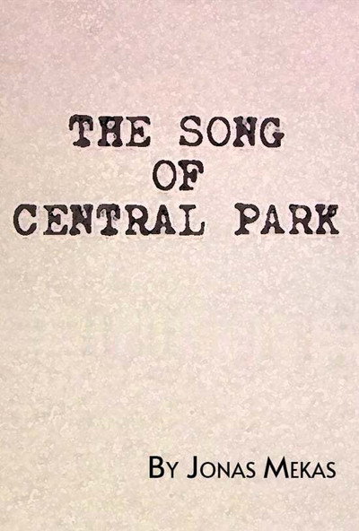 Póster de The Song of Central Park