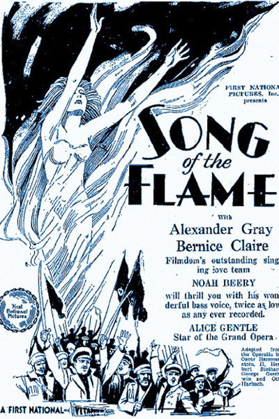 Póster de The Song of the Flame