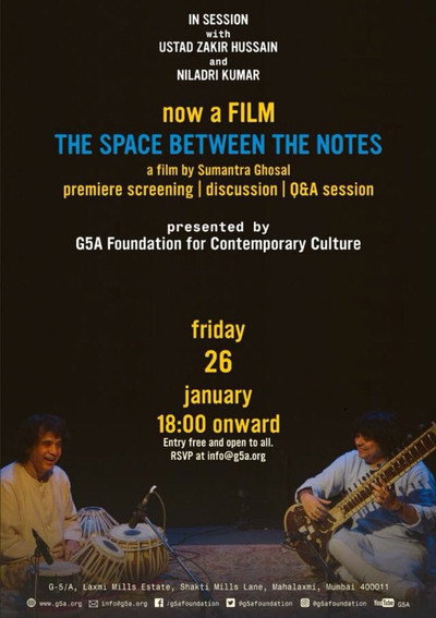 Póster de The Space Between the Notes