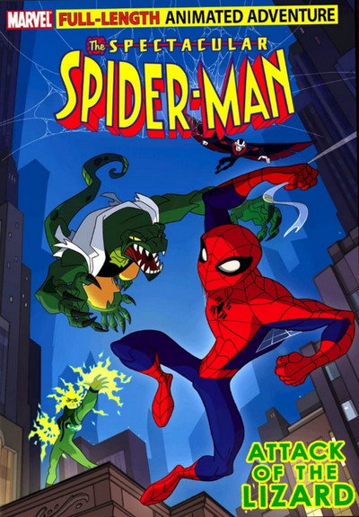 Póster de The Spectacular Spider-Man: Attack of the Lizard