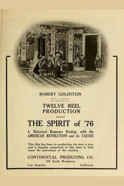 Póster de The Spirit of '76