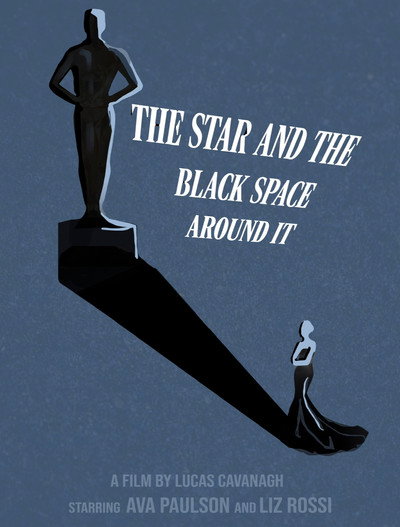 Póster de The Star and the Black Space Around It