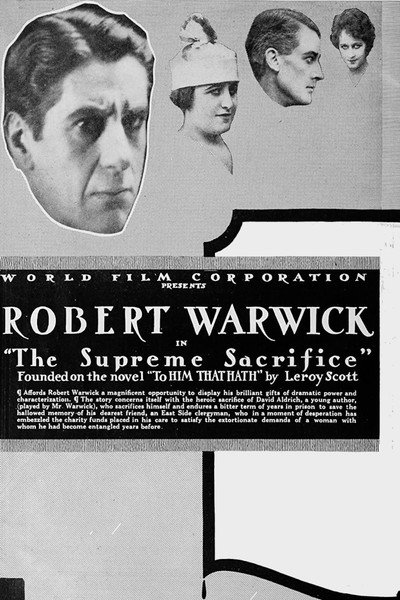 Póster de The Supreme Sacrifice