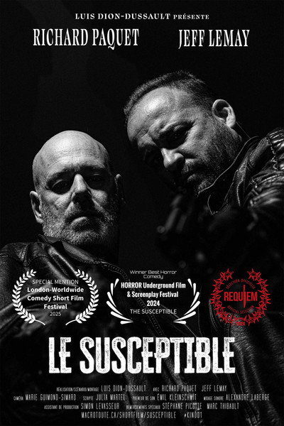 Póster de The susceptible