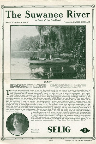 Póster de The Suwanee River
