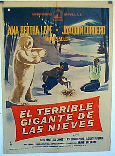 Póster de The Terrible Giant of the Snow