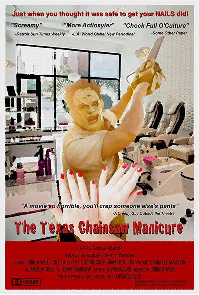 Póster de The Texas Chainsaw Manicure