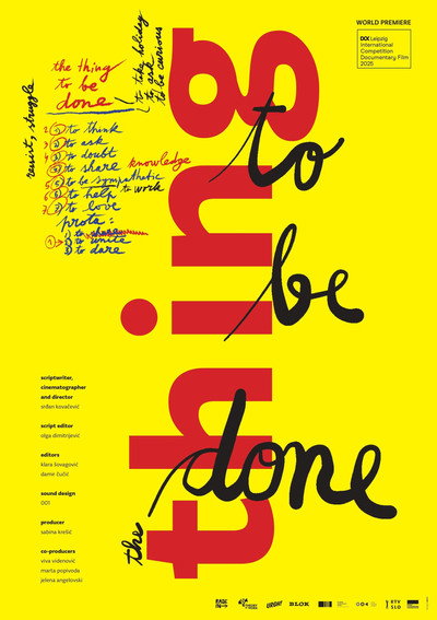 Póster de The Thing to Be Done