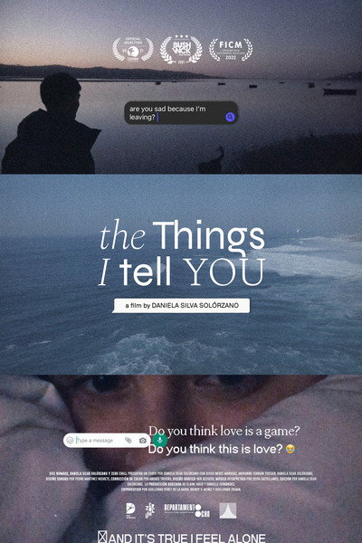 Póster de The things I tell you