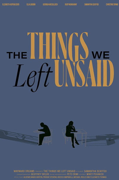 Póster de The Things We Left Unsaid