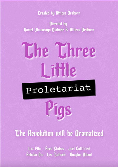 Póster de The Three Little Proletariat Pigs