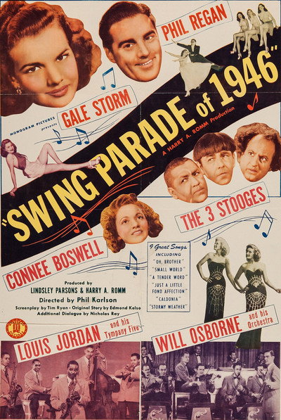 Póster de The Three Stooges: Swing Parade (In Color)