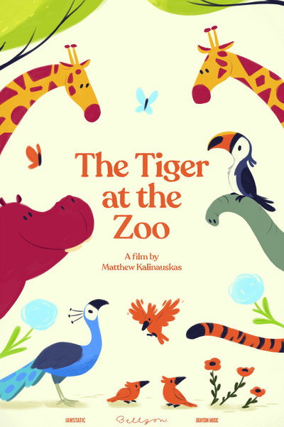 Póster de The Tiger at the Zoo