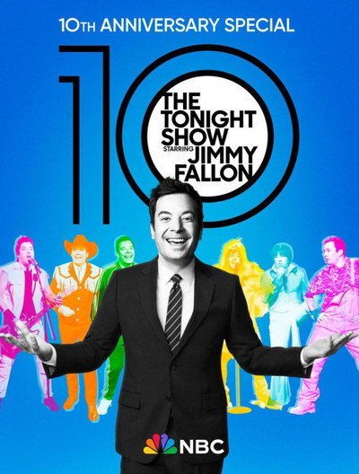 Póster de The Tonight Show Starring Jimmy Fallon 10th Anniversary Special