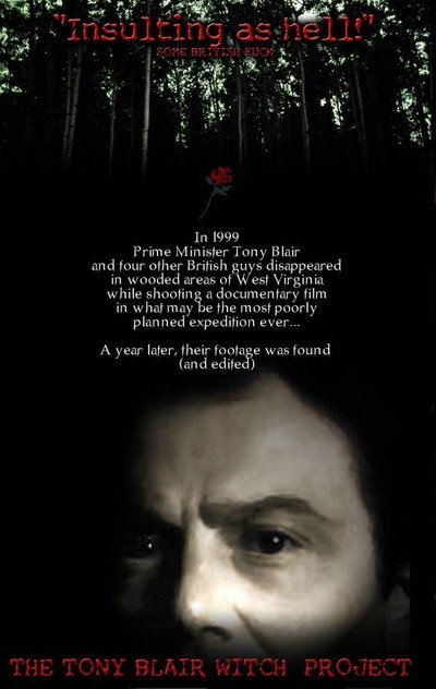 Póster de The Tony Blair Witch Project