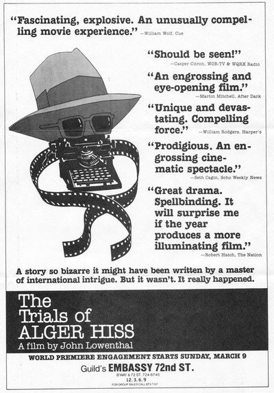 Póster de The Trials of Alger Hiss