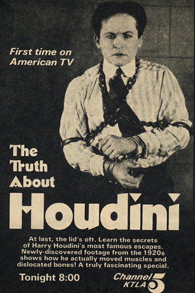 Póster de The Truth About Houdini