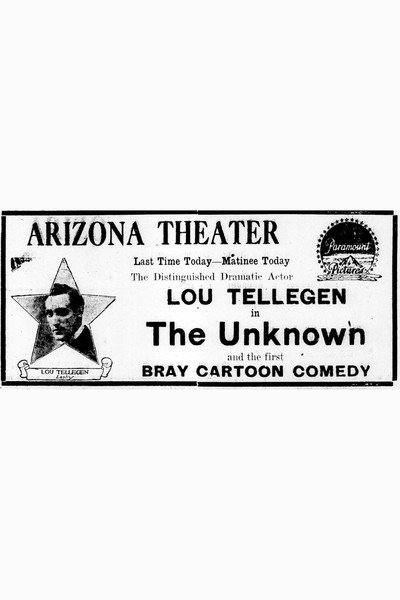 Póster de The Unknown