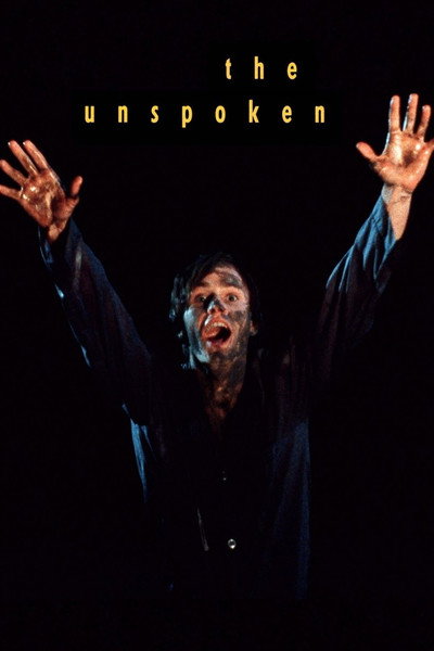 Póster de The Unspoken