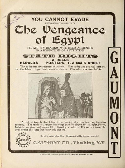 Póster de The Vengeance of Egypt
