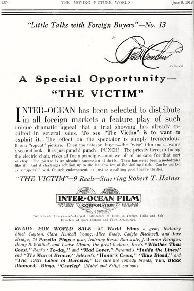 Póster de The Victim