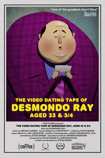 Póster de The Video Dating Tape of Desmondo Ray, Aged 33 and 3/4