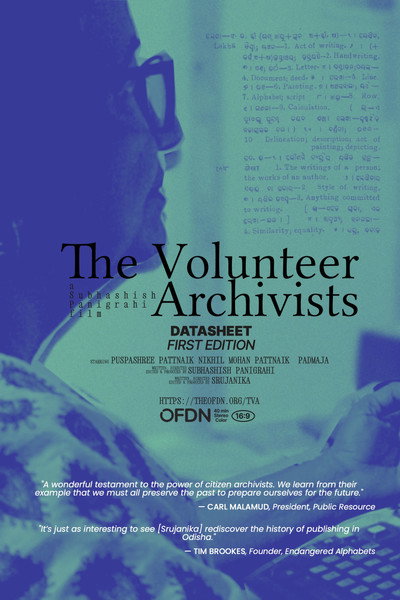 Póster de The Volunteer Archivists