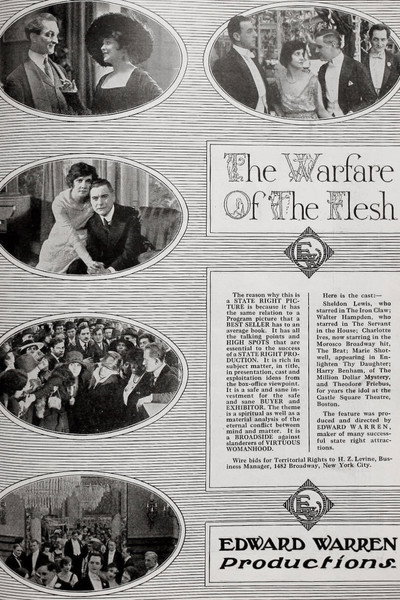 Póster de The Warfare of the Flesh