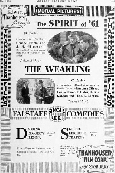 Póster de The Weakling