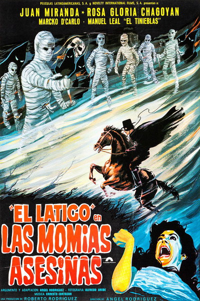 Póster de The Whip Against Murderous Mummies