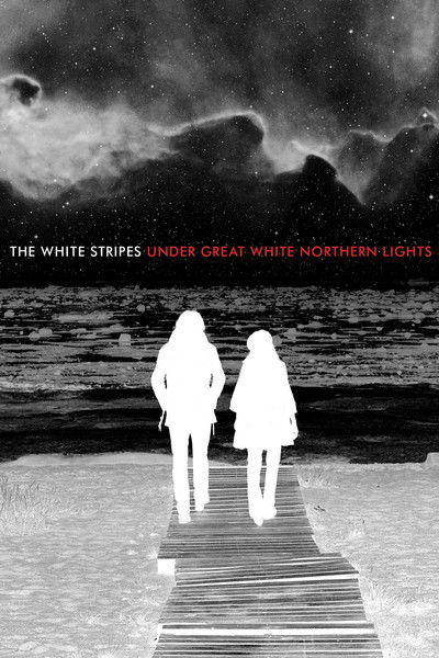 Póster de The White Stripes Under Great White Northern Lights